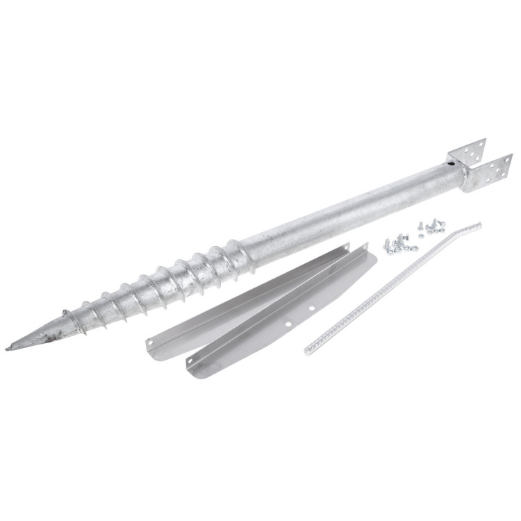 Estaca para panel solar AKO en kit