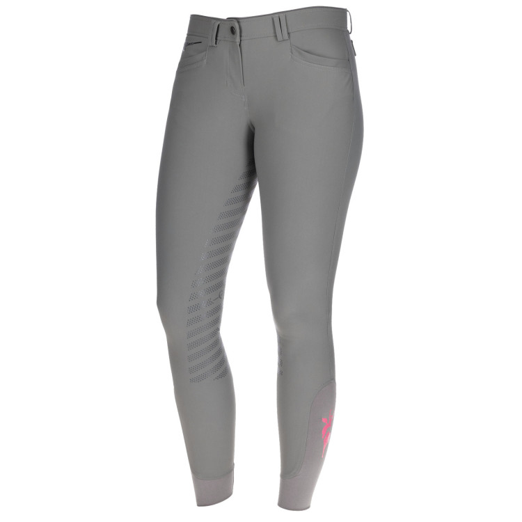 Pantalón Janne x PinkRibbon asiento completo grip mujer Covalliero