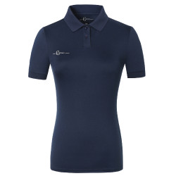 Polo de mujer de manga corta Covalliero Marino Azul marino