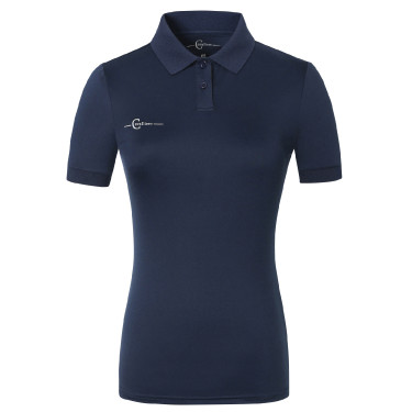 Polo de mujer de manga corta Covalliero Marino Azul marino