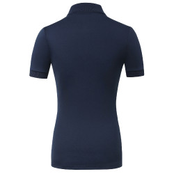 Polo de mujer de manga corta Covalliero Marino Azul marino