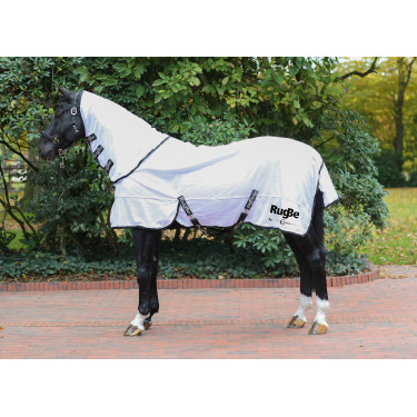 Manta antimoscas RugBe SuperFly Covalliero blanco Manta antimoscas RugBe SuperFly Covalliero blanco