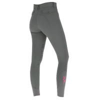 Pantalón Janne x PinkRibbon grip rodilla mujer Covalliero Grafito Gris