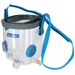 Mascarilla de inhalación AirOne Flex con accesorios Hippomed