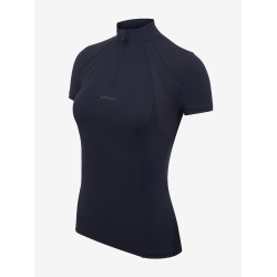 Camiseta interior de malla de manga corta LeMieux Mia Marino Azul marino