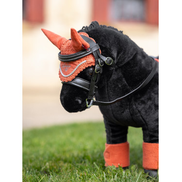 Orejeras anti-moscas LeMieux Mini Pony Albacoque Orejeras anti-moscas LeMieux Mini Pony Albacoque