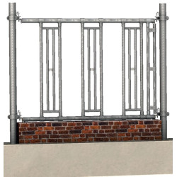 Kit de paso de cabeza con cuello ajustable para panel de autoservicio La Gée Kit de paso de cabeza con cuello ajustable para panel de autoservicio La Gée