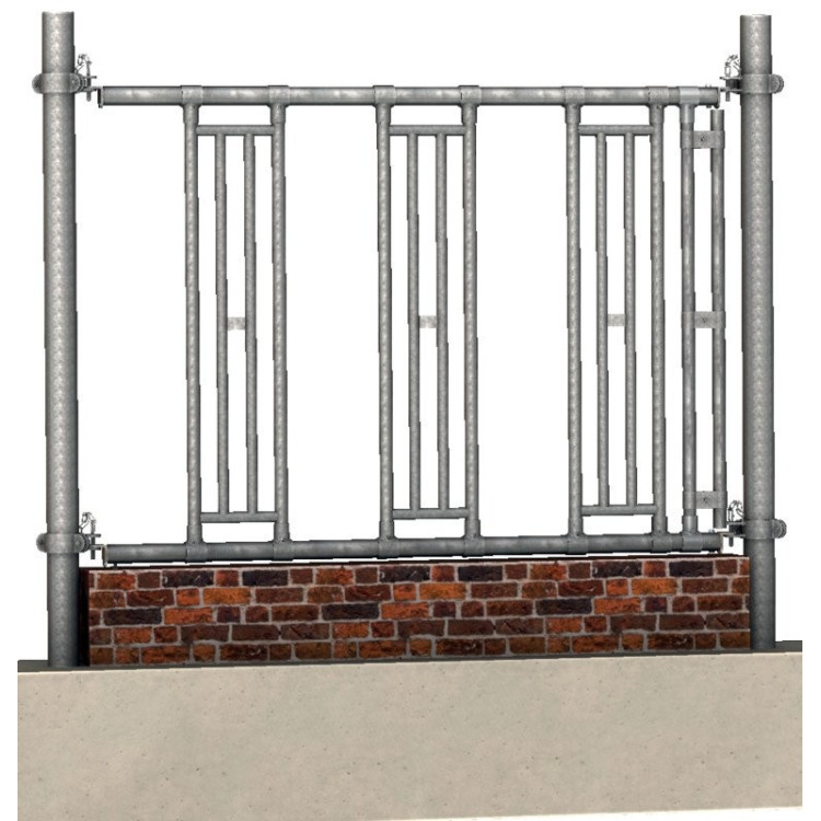 Kit de paso de cabeza con cuello ajustable para panel de autoservicio La Gée Kit de paso de cabeza con cuello ajustable para panel de autoservicio La Gée