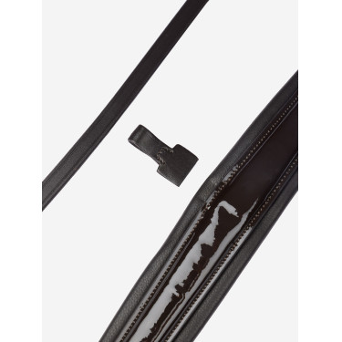 Brida LeMieux Kudos Patent doma Castaño Marrón Brida LeMieux Kudos Patent doma Castaño Marrón