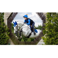 Almohadilla de montar LeMieux Loire Close Contact Square CSO Benetton Azul Almohadilla de montar LeMieux Loire Close Contact Square CSO Benetton Azul