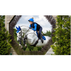 Almohadilla de montar LeMieux Loire Close Contact Square CSO Benetton Azul