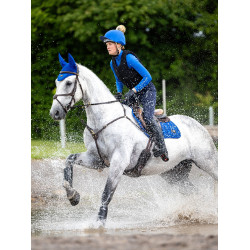 Almohadilla de montar LeMieux Loire Close Contact Square CSO Benetton Azul