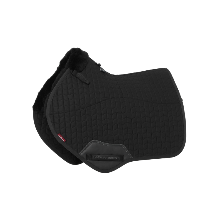 Almohadilla Amortiguadora LeMieux Lined Close Contact Square Merino+