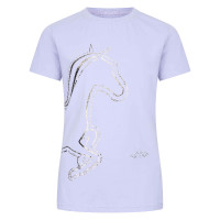 Camiseta HV Polo Laurelle niños Púrpura Violeta