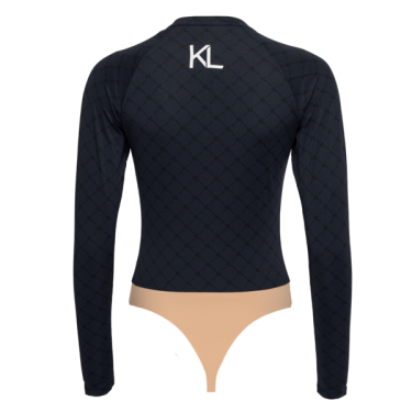 Camiseta de entrenamiento body para mujer Kingsland Marino Azul marino