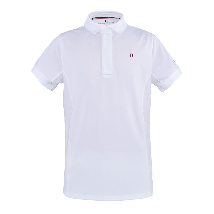 Camisa de concurso de manga corta para hombre Classic Kingsland