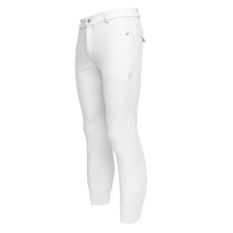 Pantalón de equitación sin costuras con grip en las rodillas para hombre KLkoa Kingsland Pantalón de equitación sin costuras con grip en las rodillas para hombre KLkoa Kingsland