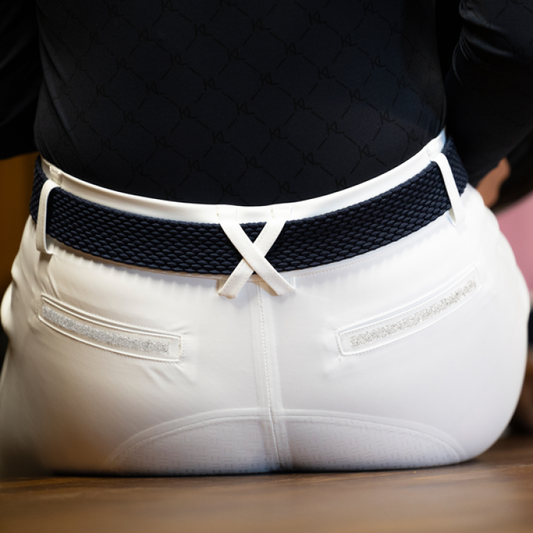 Pantalón de equitación sin costuras para mujer con culera completa KLKerry Kingsland Pantalón de equitación sin costuras para mujer con culera completa KLKerry Kingsland