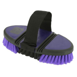 Cepillo de raíces de nylon Hippo-Tonic Softgrip flexible Cepillo de raíces de nylon Hippo-Tonic Softgrip flexible