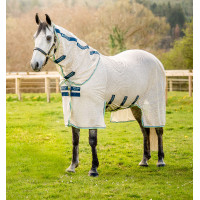 Cubre-moscas Horseware Amigo Bug Buster Azul azur / marino / azul eléctrico Cubre-moscas Horseware Amigo Bug Buster Azul azur / marino / azul eléctrico