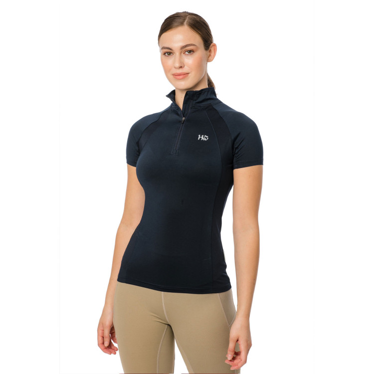 Polo técnico Horseware de manga corta para mujer Aveen Tech