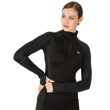 Polo técnico Horseware de manga larga para mujer Aveen Tech