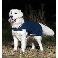Capa Rambo para perro Horseware polar impermeable Marino / beige / azul / marino