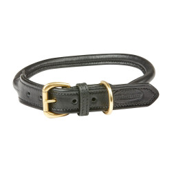Collar para perro Weatherbeeta de cuero redondo Collar para perro Weatherbeeta de cuero redondo