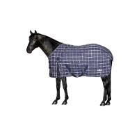 Manta de cuadra 200g Saxon 1200D Azul marino a cuadros Motifs