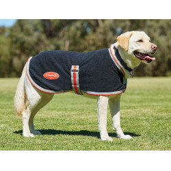 Manta polar para perro Weatherbeeta ComFiTec Negro / plata / rojo Manta polar para perro Weatherbeeta ComFiTec Negro / plata / rojo