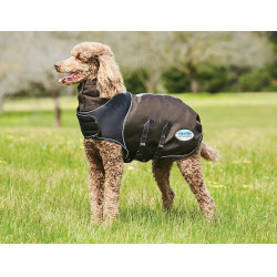 Cobertura para perro 100g Weatherbeeta ComFiTec Ultra Cozi Antracita / azul / blanco