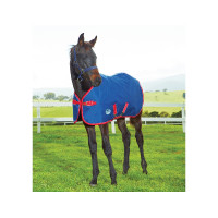 Cobertura para Potro 220g Weatherbeeta 1200D Azul marino / rojo / blanco