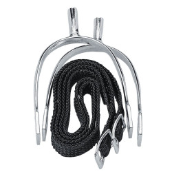 Espuelas Korsteel Pow Never Rust con correas Korsteel Espuelas Korsteel Pow Never Rust con correas Korsteel