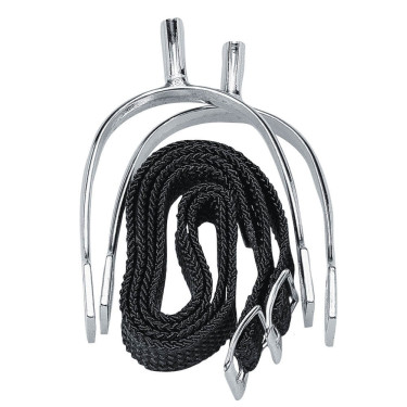 Espuelas Korsteel Pow Never Rust con correas Korsteel Espuelas Korsteel Pow Never Rust con correas Korsteel