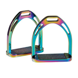 Estribos Korsteel de aluminio Arcoíris Multicolor