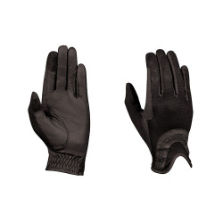 Guantes de equitación Dublin de malla con purpurina