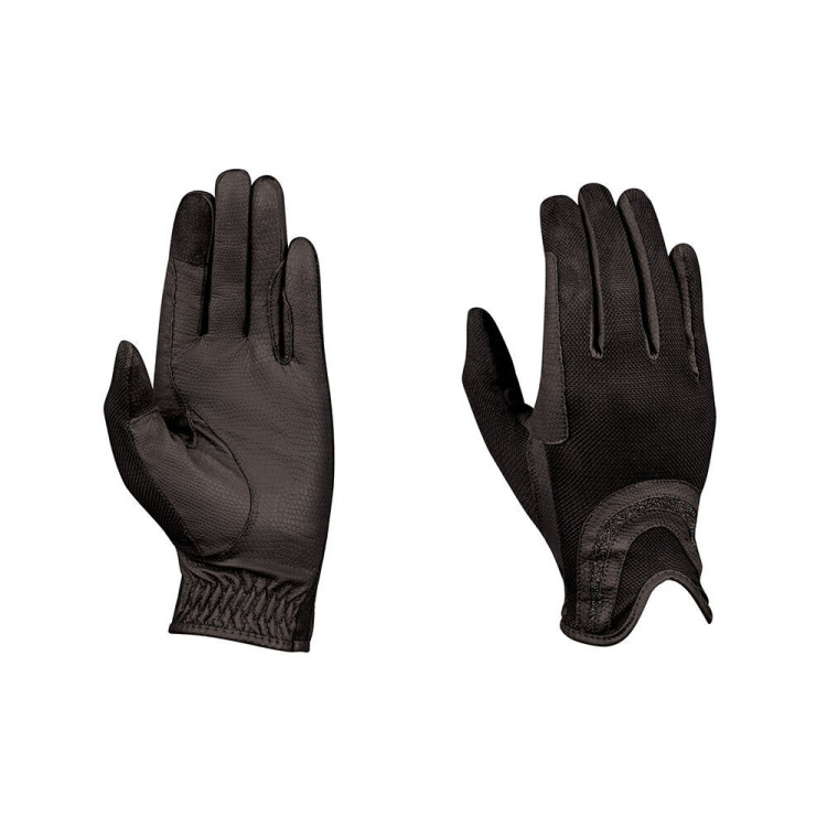 Guantes de equitación Dublin de malla con purpurina