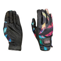 Guantes de equitación impresos Dublin Impresión hoja