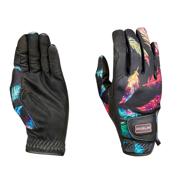 Guantes de equitación impresos Dublin