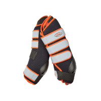Guarniciones de descanso reforzadas Weatherbeeta Therapy-Tec Negro / plata / rojo