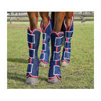 Guarniciones de transporte Weatherbeeta Wide Tab Azul marino / rojo / blanco