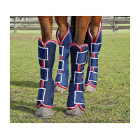 Guarniciones de transporte Weatherbeeta Wide Tab Azul marino / rojo / blanco