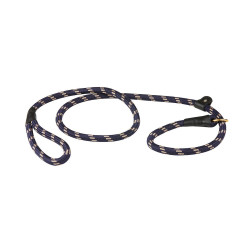 Correa para perro Weatherbeeta de cuero y cuerda Marino / marrón Azul