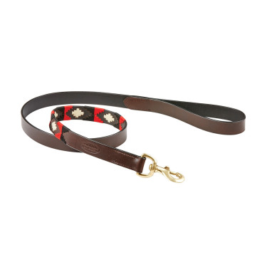 Correa para perro Weatherbeeta de cuero Polo