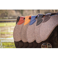 Amortiguador Jump'In de fieltro y cuero Havana Marrón