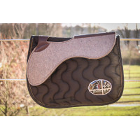 Amortiguador Jump'In de fieltro y cuero Havana Marrón