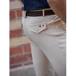 Pantalón de equitación para hombre Jump'In Super X