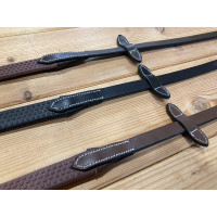 Riendas de goma 5/8 Jump'In One Havana Marrón Riendas de goma 5/8 Jump'In One Havana Marrón