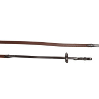 Riendas de goma Jump'In 1/2 Havana Marrón