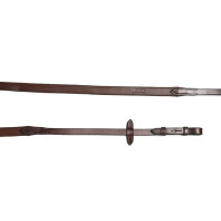 Riendas de goma Jump'In simples Caoba Burdeos